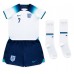 Billige England Jack Grealish #7 Børnetøj Hjemmebanetrøje til baby VM 2022 Kortærmet (+ korte bukser)